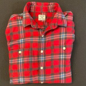 J. Crew Men's Flannel Button Down